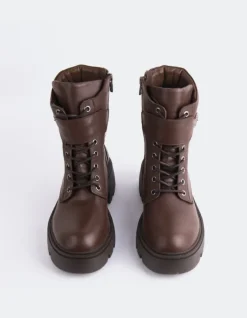Women L'INTERVALLE Flensburg Brown Leather