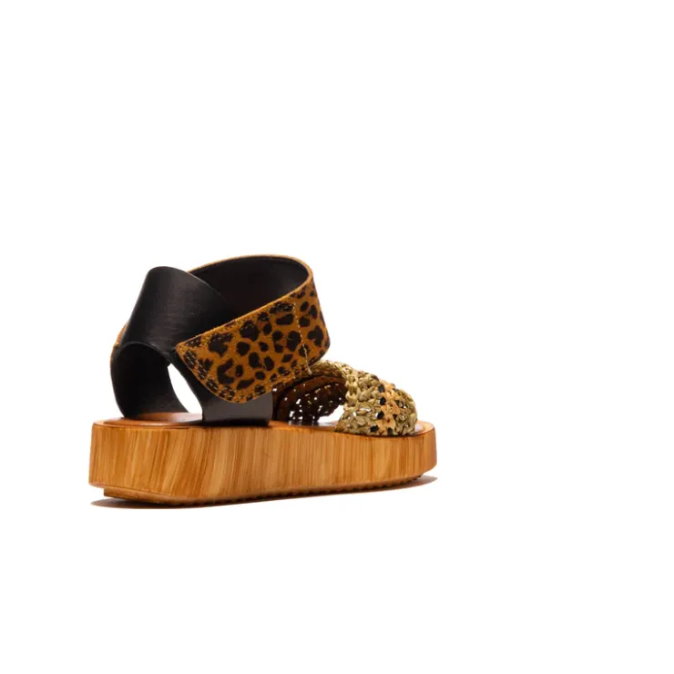 Women L'INTERVALLE Flit Tan Multi Suede