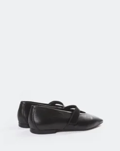 Women L'INTERVALLE Flordeliz Black Leather