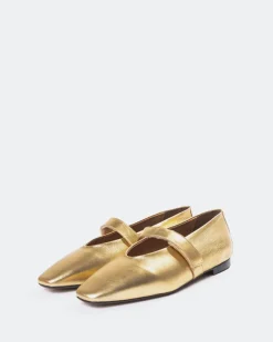 Women L'INTERVALLE Flordeliz Champagne Metallic