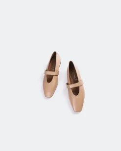 Women L'INTERVALLE Flordeliz Nude Leather