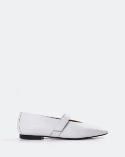 Women L'INTERVALLE Flordeliz White Leather