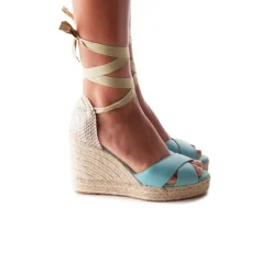 Women L'INTERVALLE Floriano Blue Leather