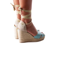 Women L'INTERVALLE Floriano Blue Leather