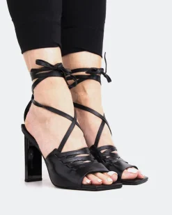 Women L'INTERVALLE Fokos Black Leather