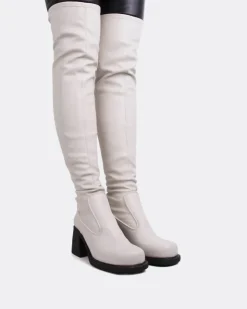 Women L'INTERVALLE Fontaine Off White Stretch