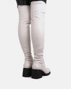 Women L'INTERVALLE Fontaine Off White Stretch