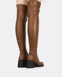 Women L'INTERVALLE Fontaine Tan Stretch