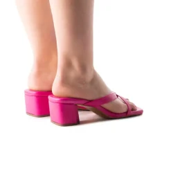 Women L'INTERVALLE Fora Fuschia Leather