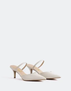 Women L'INTERVALLE Forsythia Off White Leather