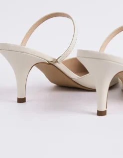 Women L'INTERVALLE Forsythia Off White Leather