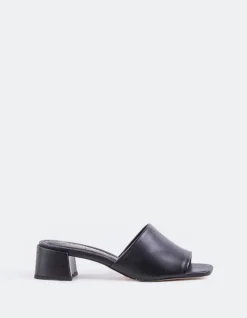 Women L'INTERVALLE Fortunata Black Leather