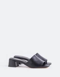 Women L'INTERVALLE Fortunata Black Leather
