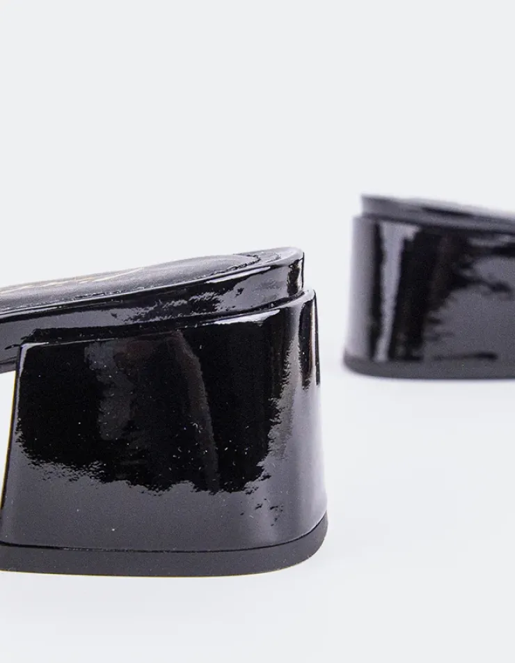 Women L'INTERVALLE Fortunata Black Naplack