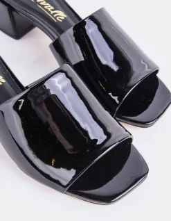 Women L'INTERVALLE Fortunata Black Naplack