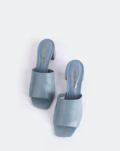 Women L'INTERVALLE Fortunata Blue Leather