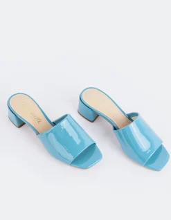 Women L'INTERVALLE Fortunata Blue Naplack