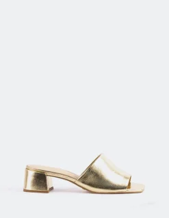 Women L'INTERVALLE Fortunata Gold Leather