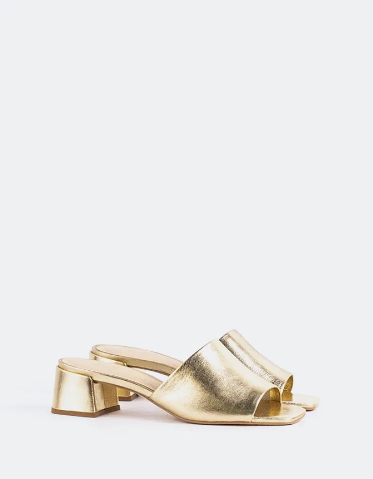 Women L'INTERVALLE Fortunata Gold Leather