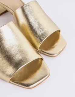 Women L'INTERVALLE Fortunata Gold Leather