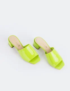 Women L'INTERVALLE Fortunata Green Naplack