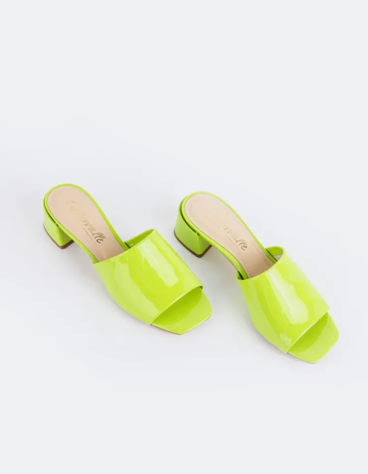 Women L'INTERVALLE Fortunata Green Naplack