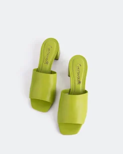 Women L'INTERVALLE Fortunata Light Green Leather