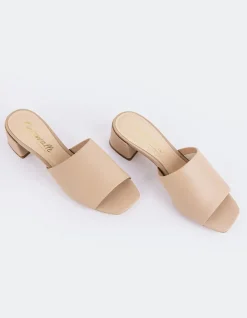 Women L'INTERVALLE Fortunata Nude Leather