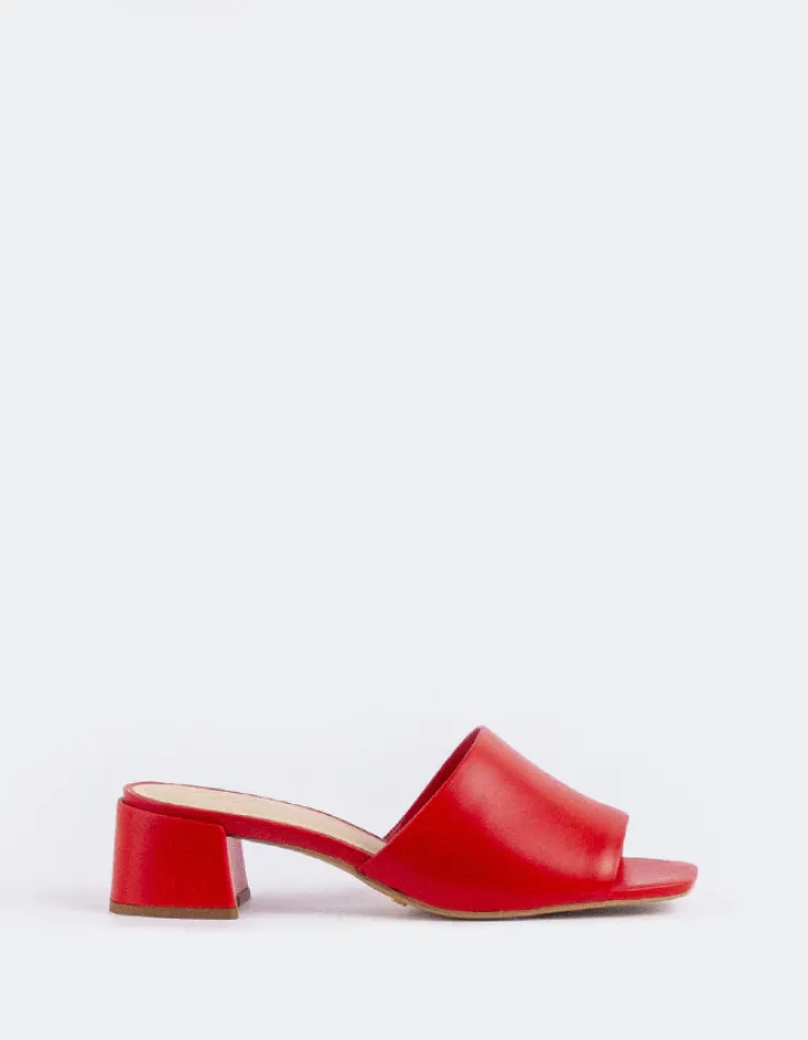 Women L'INTERVALLE Fortunata Red Leather