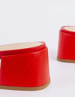 Women L'INTERVALLE Fortunata Red Leather