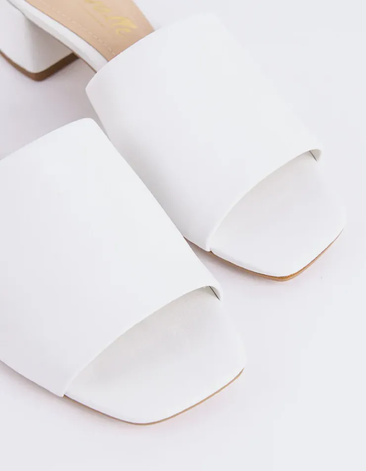 Women L'INTERVALLE Fortunata White Leather
