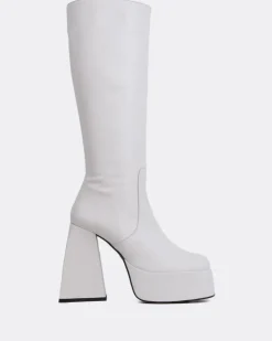 Women L'INTERVALLE Freaky White Leather