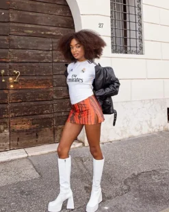 Women L'INTERVALLE Freaky White Leather