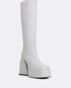 Women L'INTERVALLE Freaky White Leather