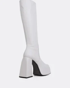 Women L'INTERVALLE Freaky White Leather