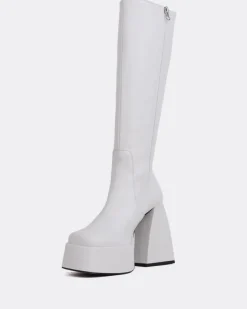 Women L'INTERVALLE Freaky White Leather