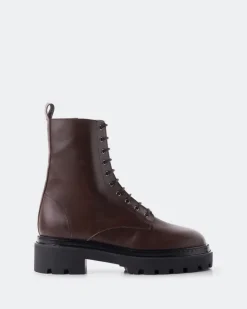 Women L'INTERVALLE Freud Brown Leather