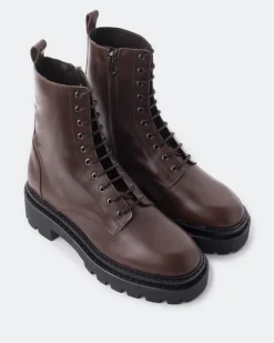 Women L'INTERVALLE Freud Brown Leather