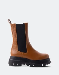 Women L'INTERVALLE Frisco Tan Leather