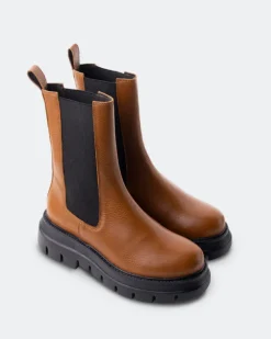Women L'INTERVALLE Frisco Tan Leather