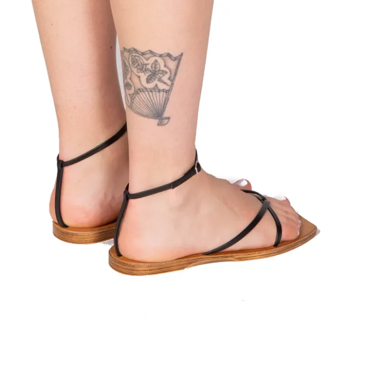Women L'INTERVALLE Fujo Black Leather