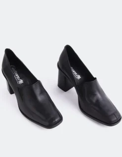Women L'INTERVALLE Gabiano Black Leather