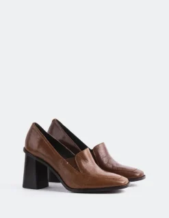 Women L'INTERVALLE Gabiano Chestnut Leather