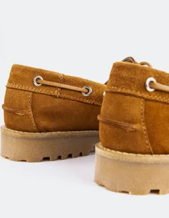 Women L'INTERVALLE Gaia Chestnut Suede