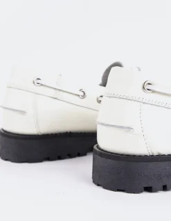 Women L'INTERVALLE Gaia Off White Leather