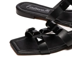 Women L'INTERVALLE Galia Black Leather