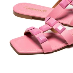 Women L'INTERVALLE Galia Pink Leather
