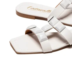 Women L'INTERVALLE Galia White Leather