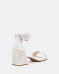 Women L'INTERVALLE Garcelle, Off White Suede/Suède Blanc Cas.