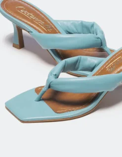 Women L'INTERVALLE Gardenia Blue Leather